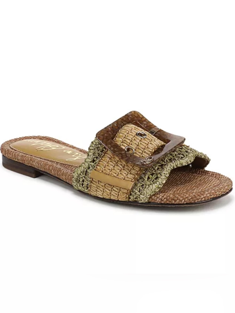 Sam Edelman Bambi Raffia Buckle Sandal
Size 5.5